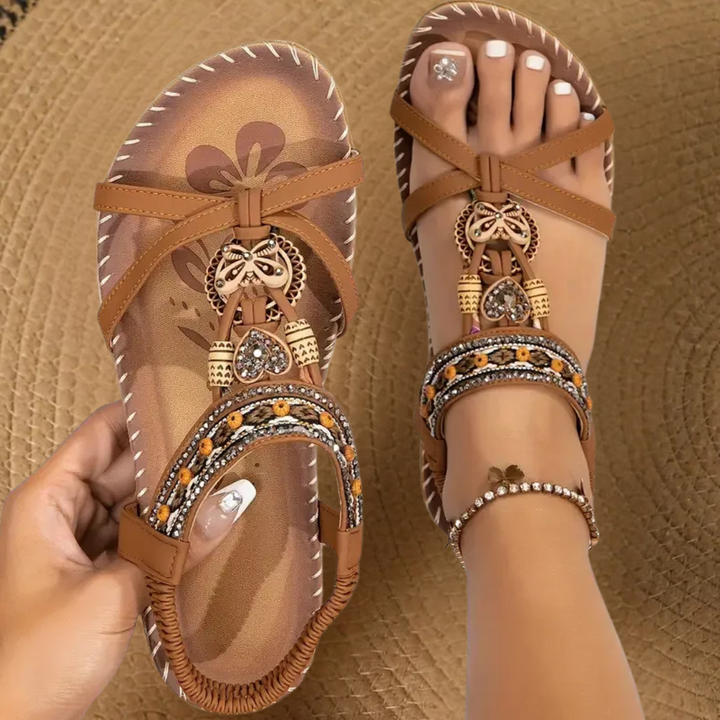 Pleun | Orthopedische sandalen in Ibiza-stijl voor comfort en elegantie