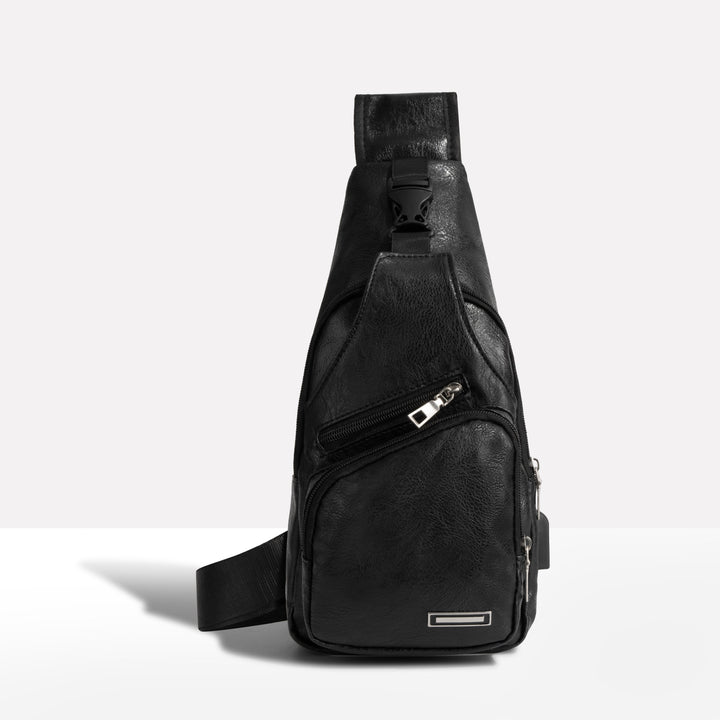 Reinout | Elegante Leren Schoudertas met Anti-Diefstal Beveiliging