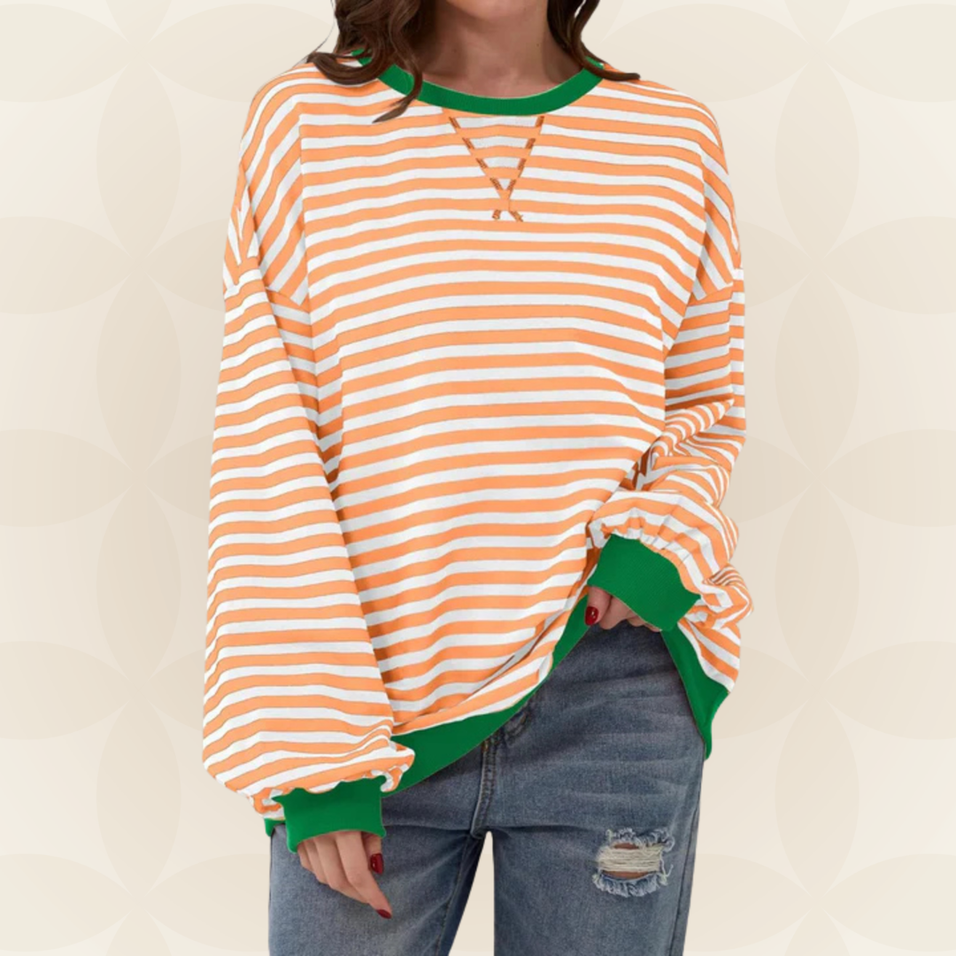 Frederique | Casual gestreepte trui