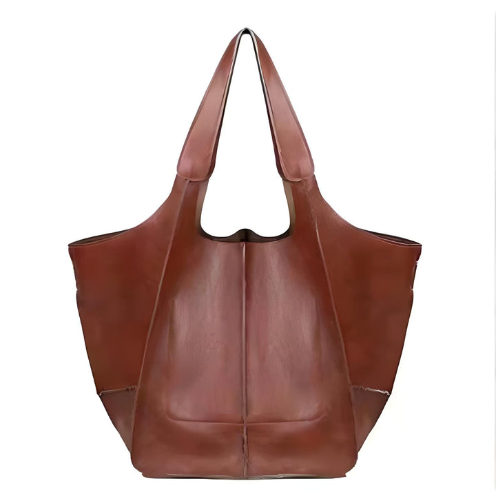 Renske | Oversized Leren Tote Bag