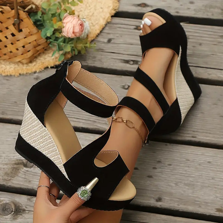 Calystène | Comfortabele Sleehak-Sandalen met Goede Pasvorm