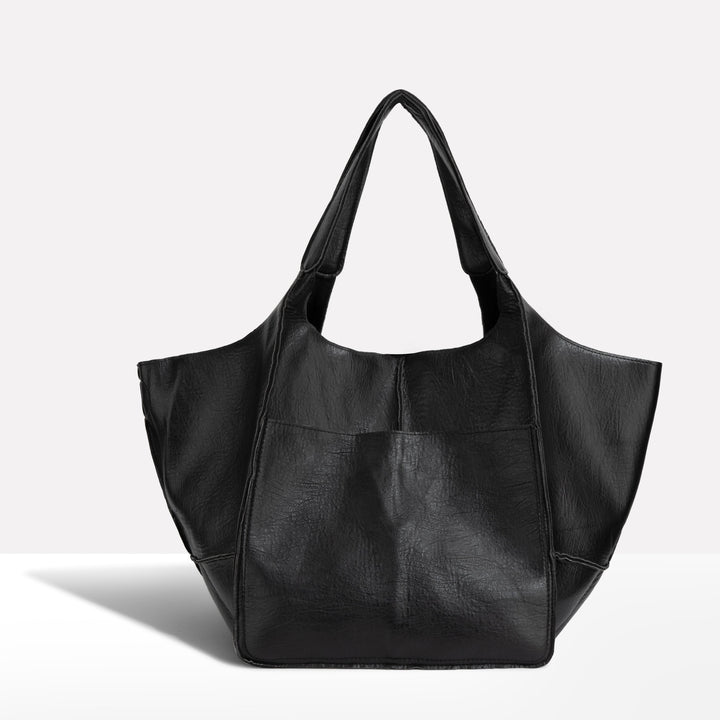 Renske | Oversized Leren Tote Bag