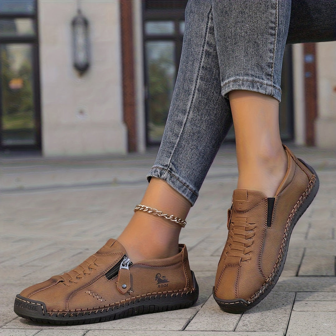 Elineke | Elegant comfort met een praktische ritssluiting
