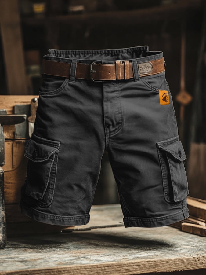 Douwe | Vintage cargo-shorts voor heren