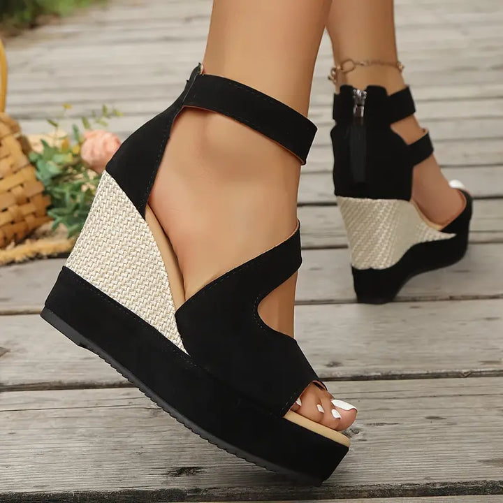 Calystène | Comfortabele Sleehak-Sandalen met Goede Pasvorm