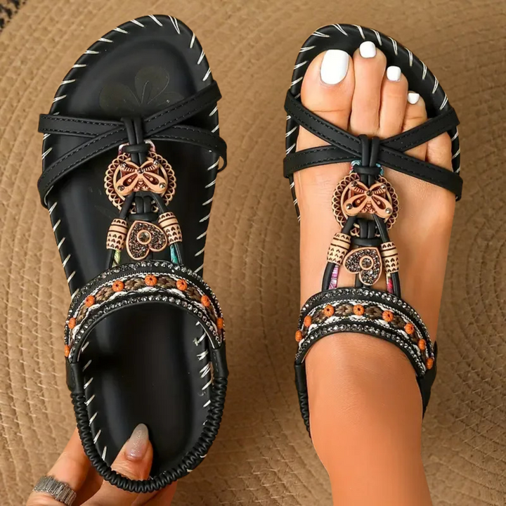 Pleun | Orthopedische sandalen in Ibiza-stijl voor comfort en elegantie