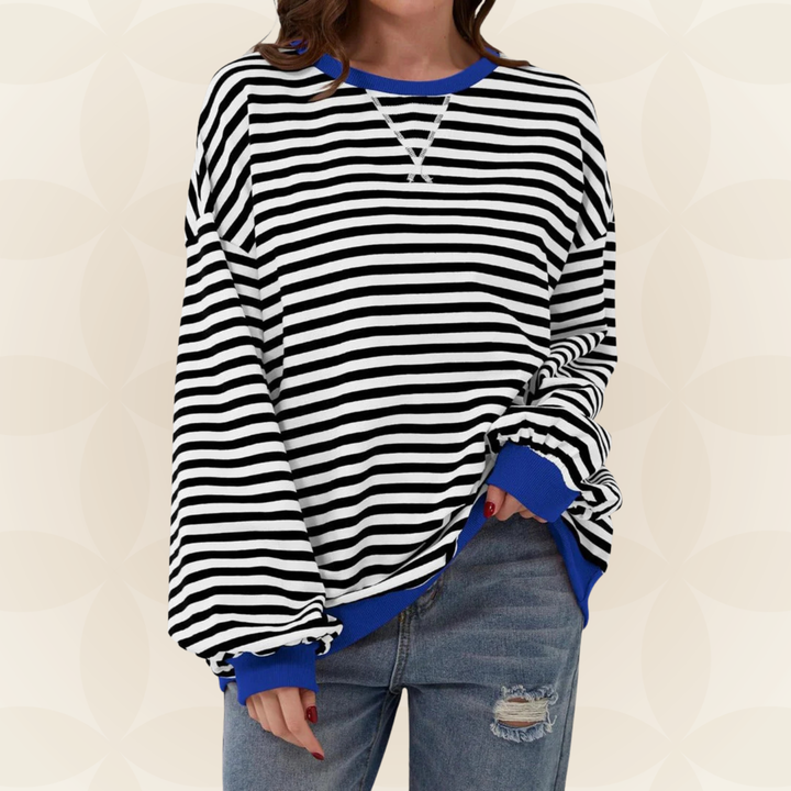Frederique | Casual gestreepte trui