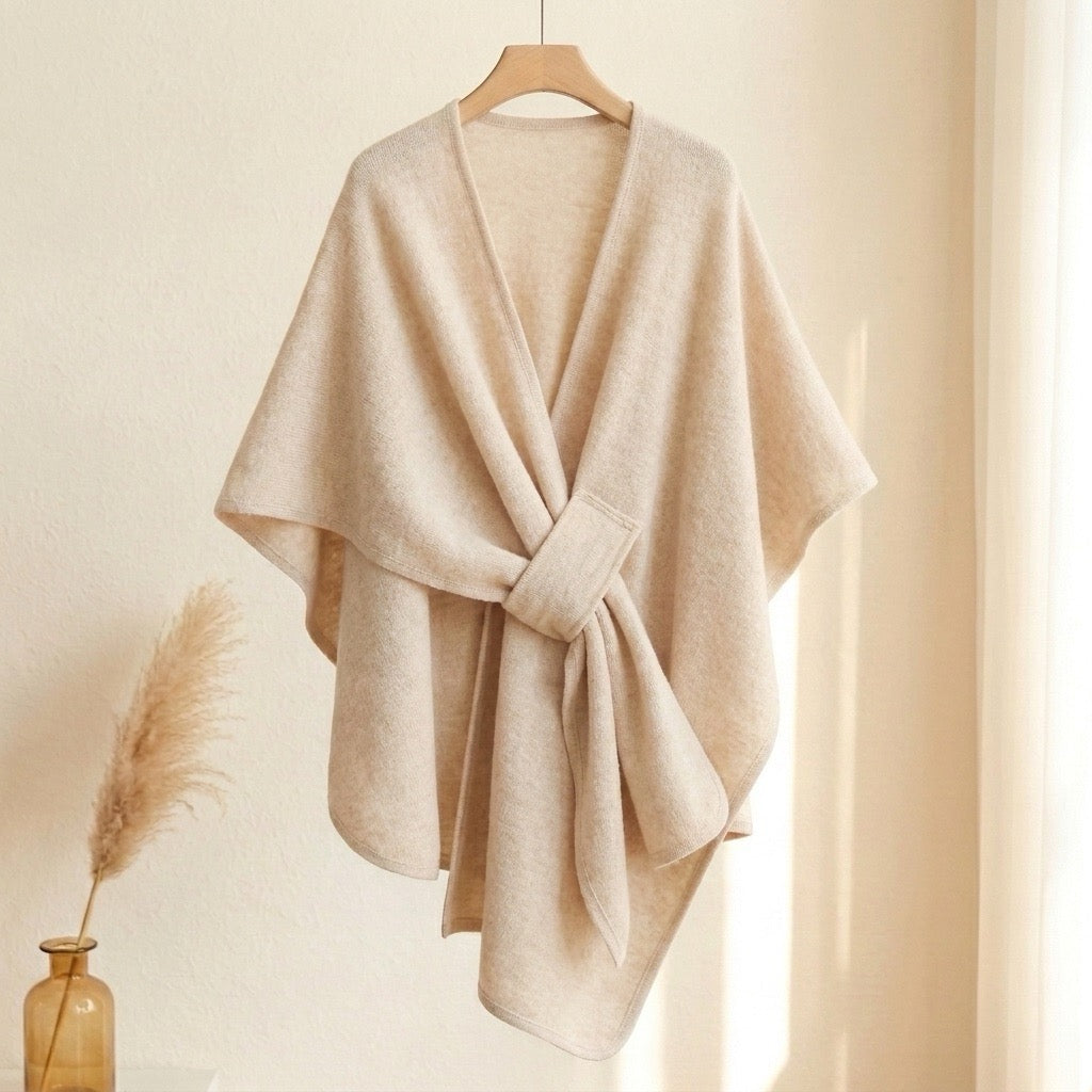 Eefke | Lange poncho-sjaal