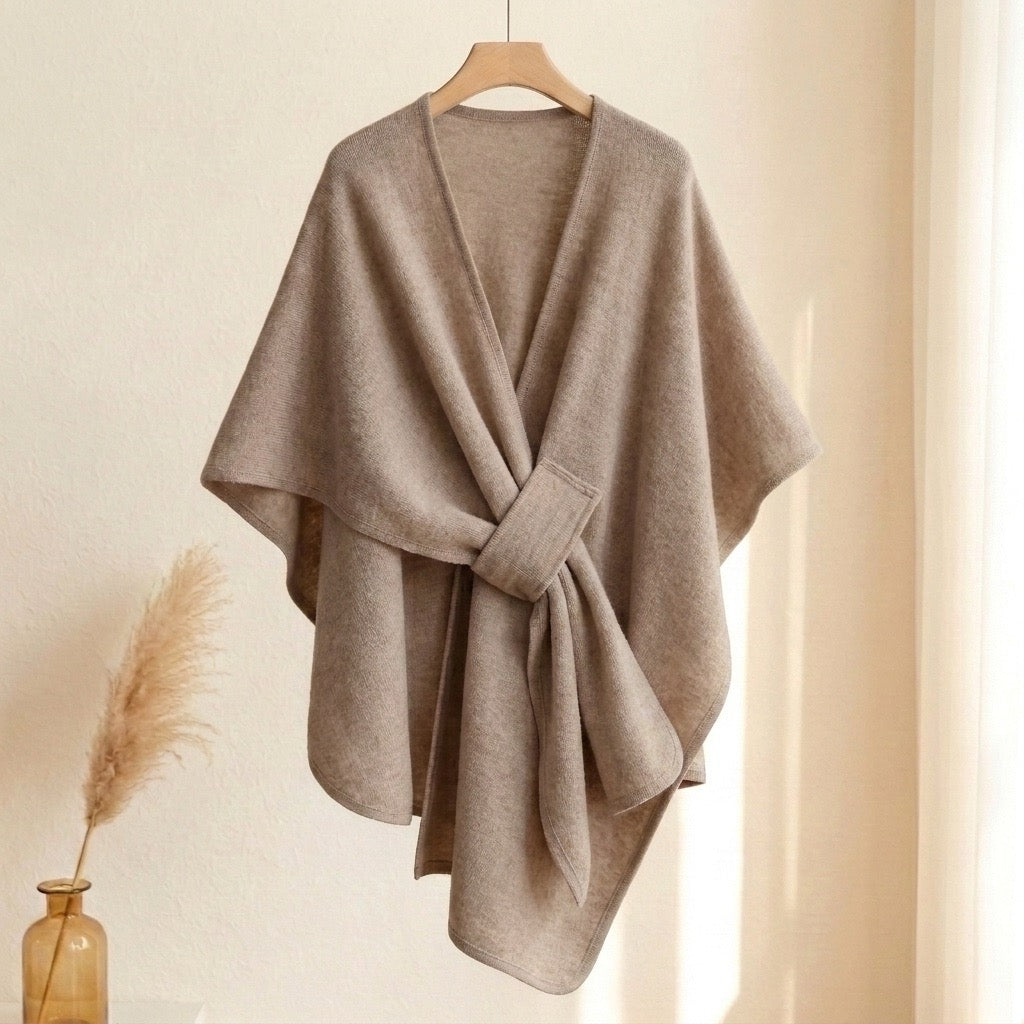 Eefke | Lange poncho-sjaal