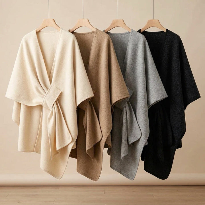 Eefke | Lange poncho-sjaal