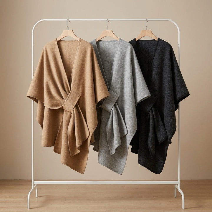 Eefke | Lange poncho-sjaal
