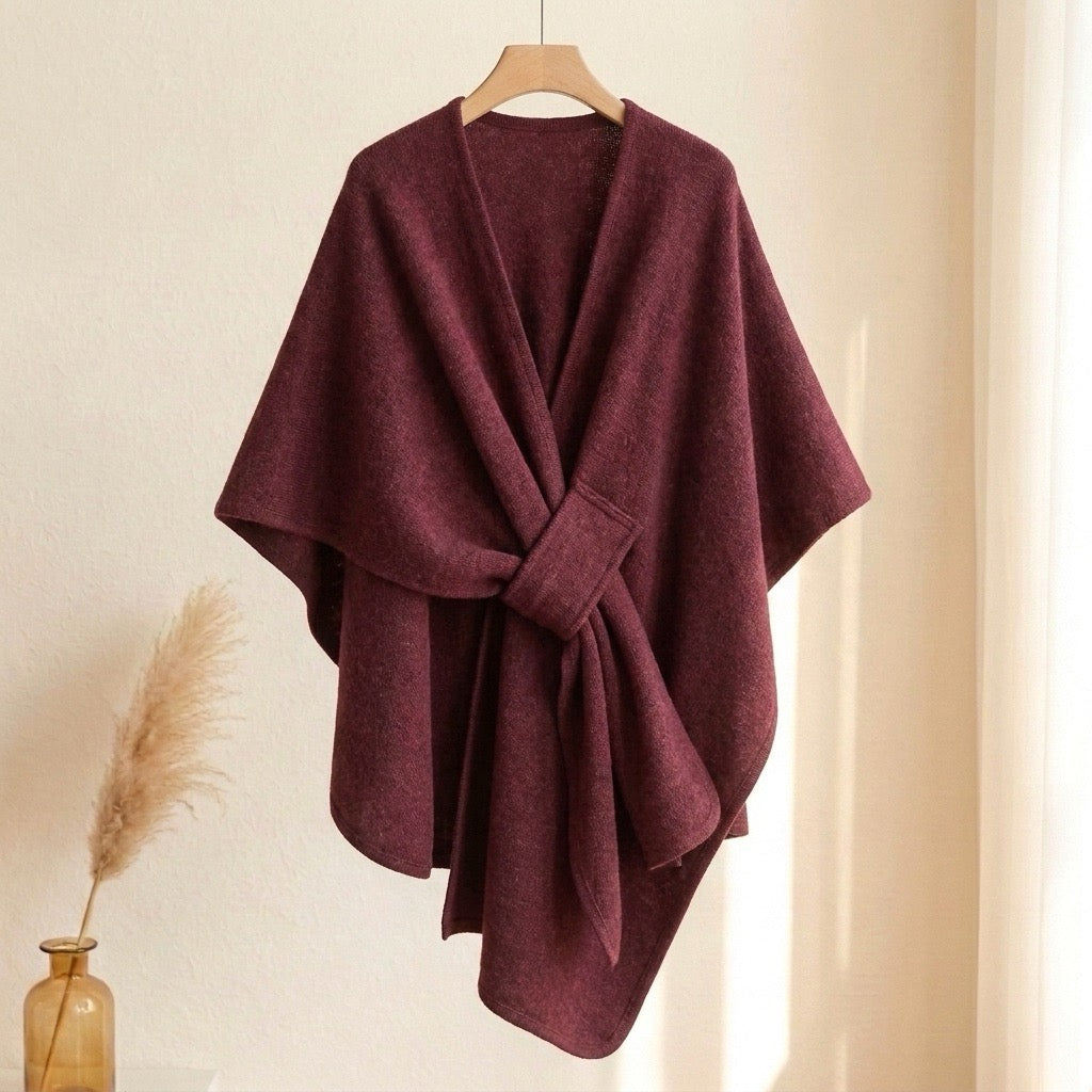 Eefke | Lange poncho-sjaal