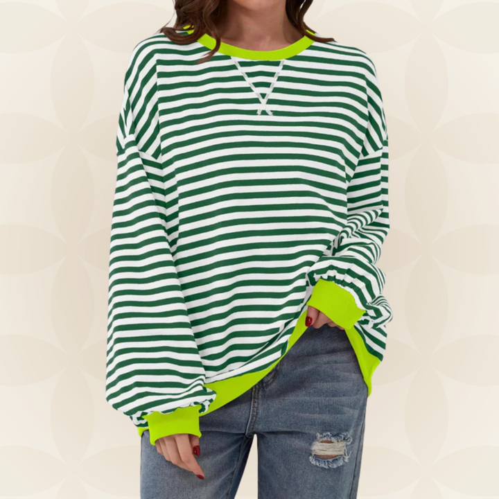 Frederique | Casual gestreepte trui