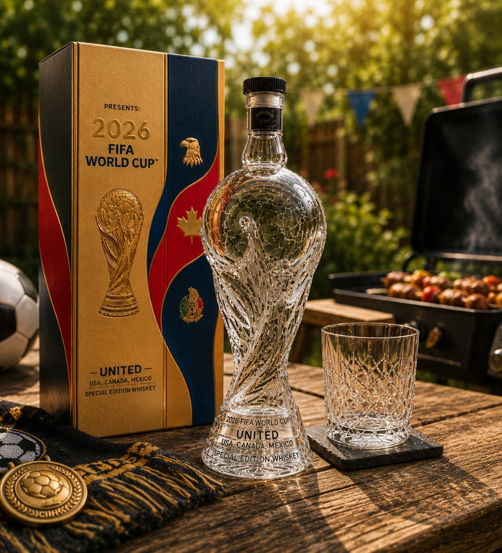 WK Editie 2026 - Whiskey Fles Decoratie