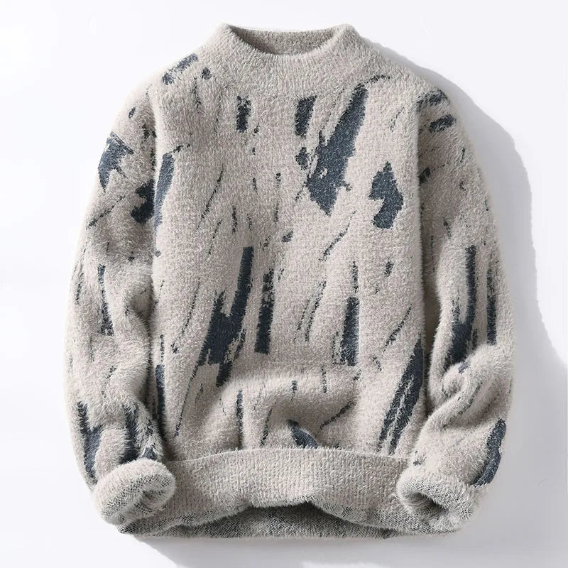 Daaniel | Artistieke Gebreide Pullover