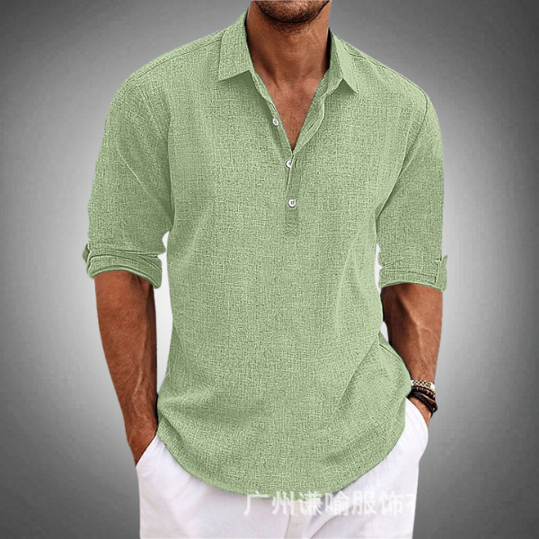 Ties | Linnen poloshirt voor heren