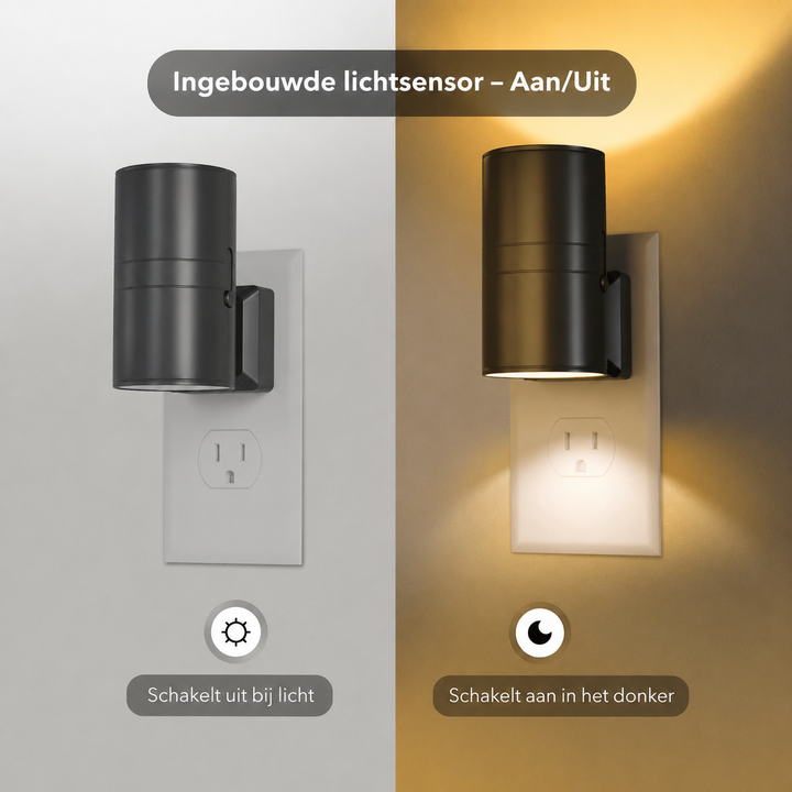 LUXORA Hoogwaardig LED Nachtlampje