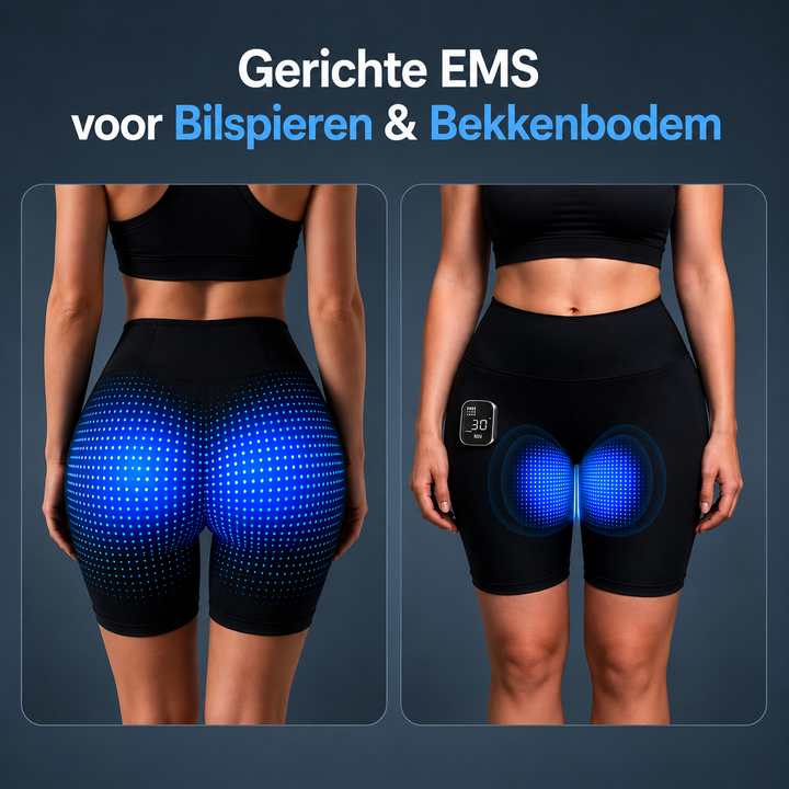 NOVEXA EMS-sculptingshort met 8 standen