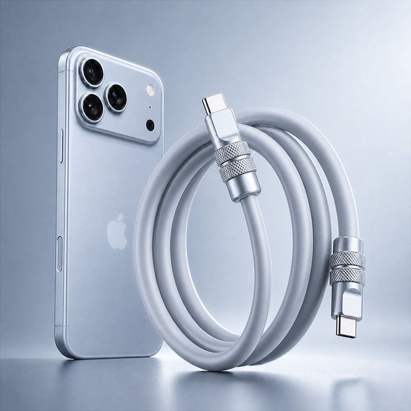 Voltora | Extra Dikke 240W Snellaadkabel USB-C naar USB-C