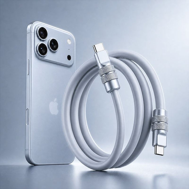 Voltora | Extra Dikke 240W Snellaadkabel USB-C naar USB-C