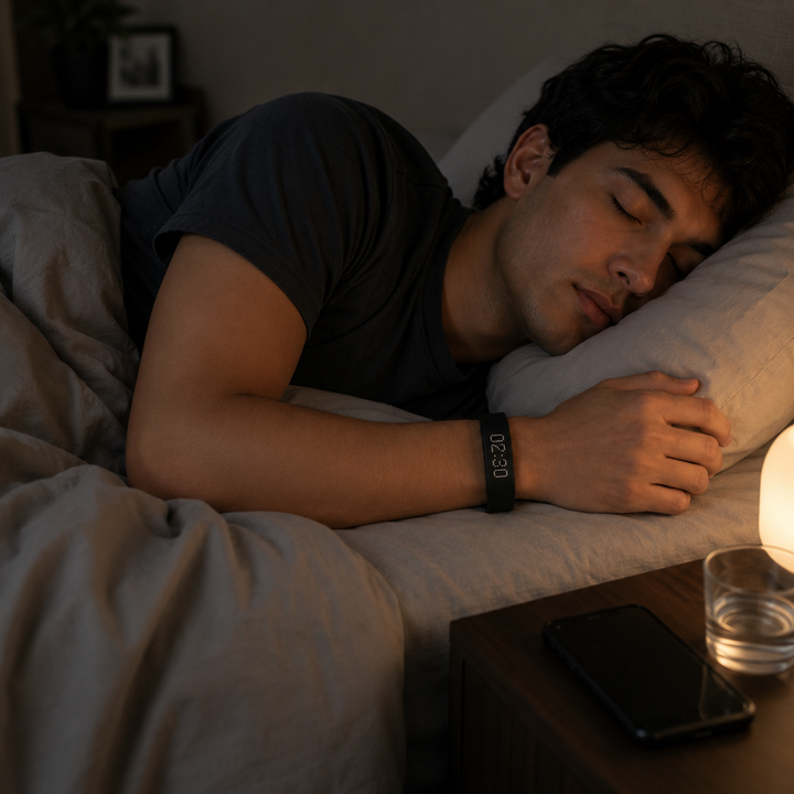 Somnex Stille Vibratie Alarm Horloge