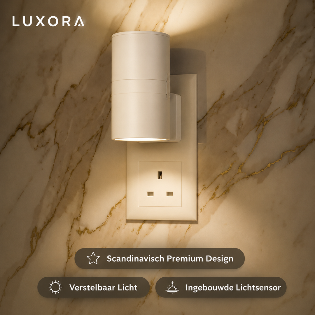 LUXORA Hoogwaardig LED Nachtlampje