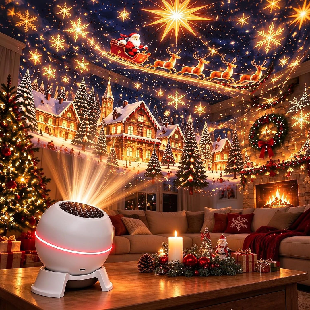 Gloedien kerstprojector