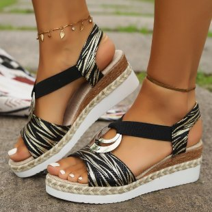 Sandalen met Sleehak | Ergonomisch Comfort