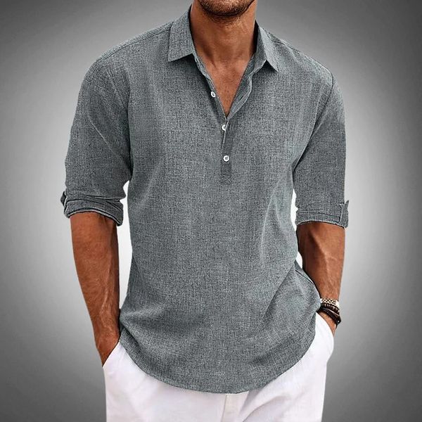 Ties | Linnen poloshirt voor heren