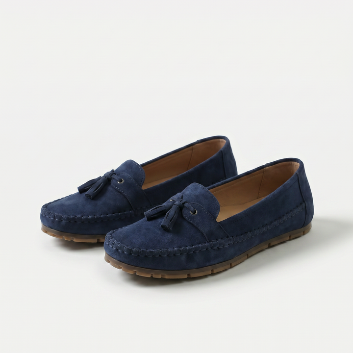 Nynke | Klassieke loafers met kwastjes
