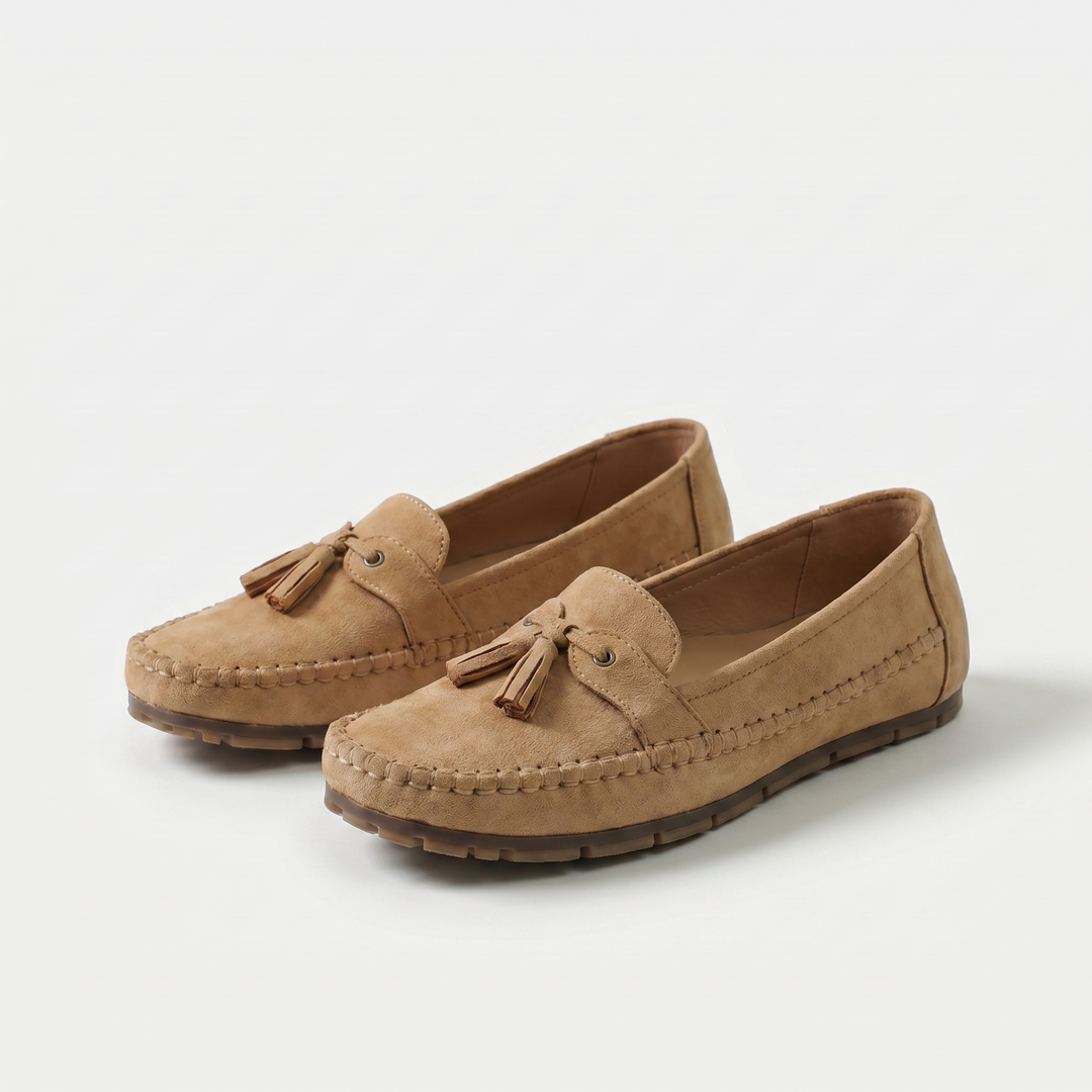 Nynke | Klassieke loafers met kwastjes