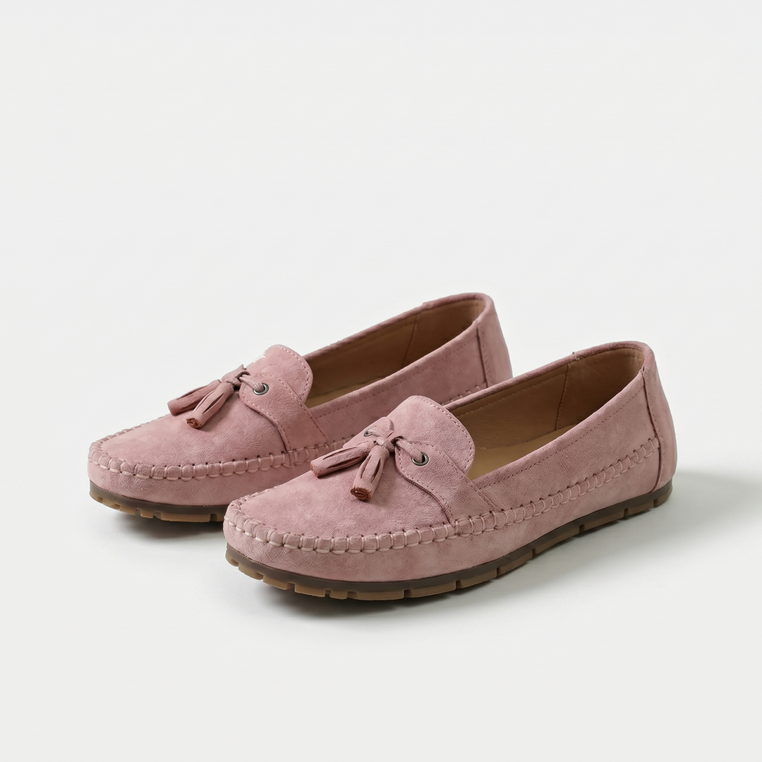 Nynke | Klassieke loafers met kwastjes