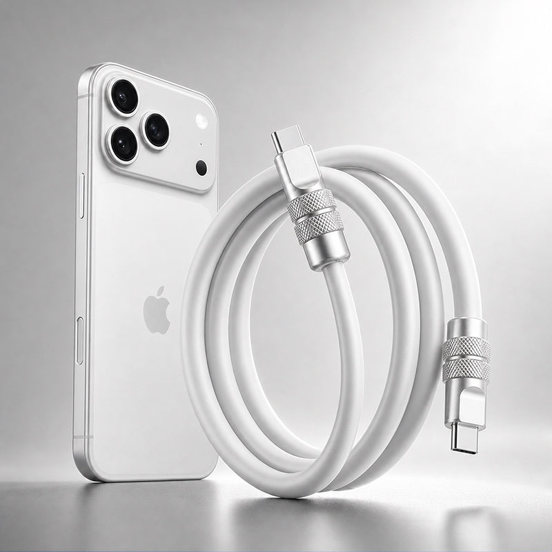 Voltora | Extra Dikke 240W Snellaadkabel USB-C naar USB-C
