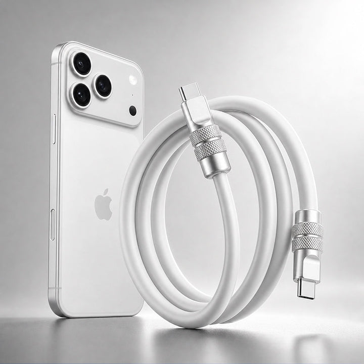 Voltora | Extra Dikke 240W Snellaadkabel USB-C naar USB-C