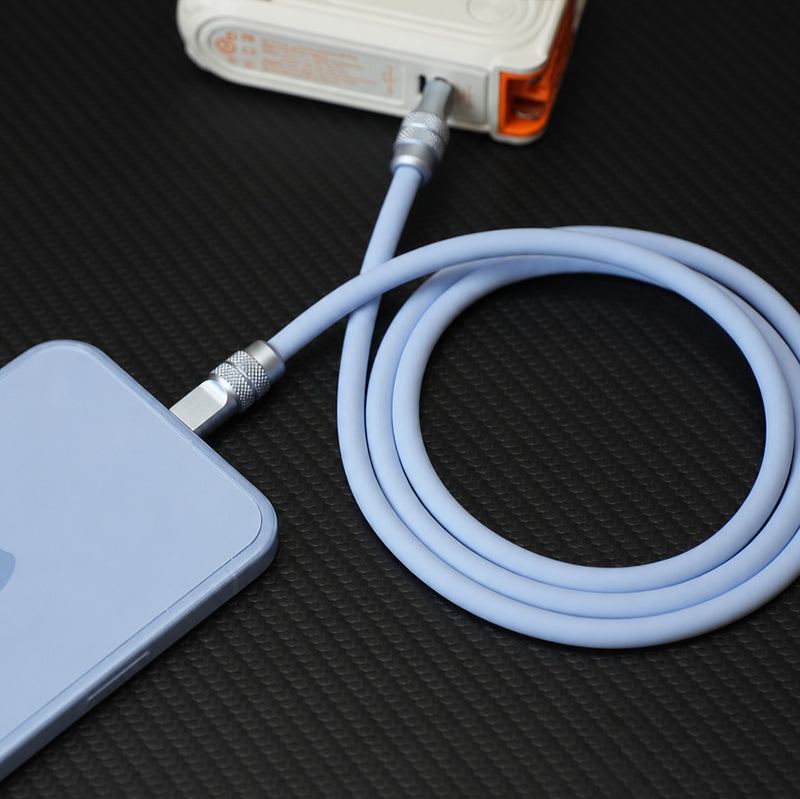 Voltora | Extra Dikke 240W Snellaadkabel USB-C naar USB-C
