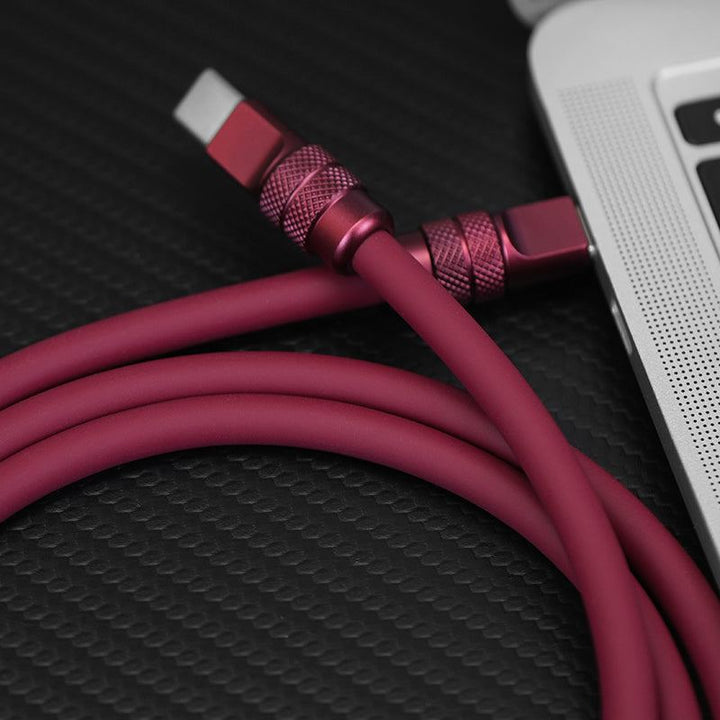 Voltora | Extra Dikke 240W Snellaadkabel USB-C naar USB-C